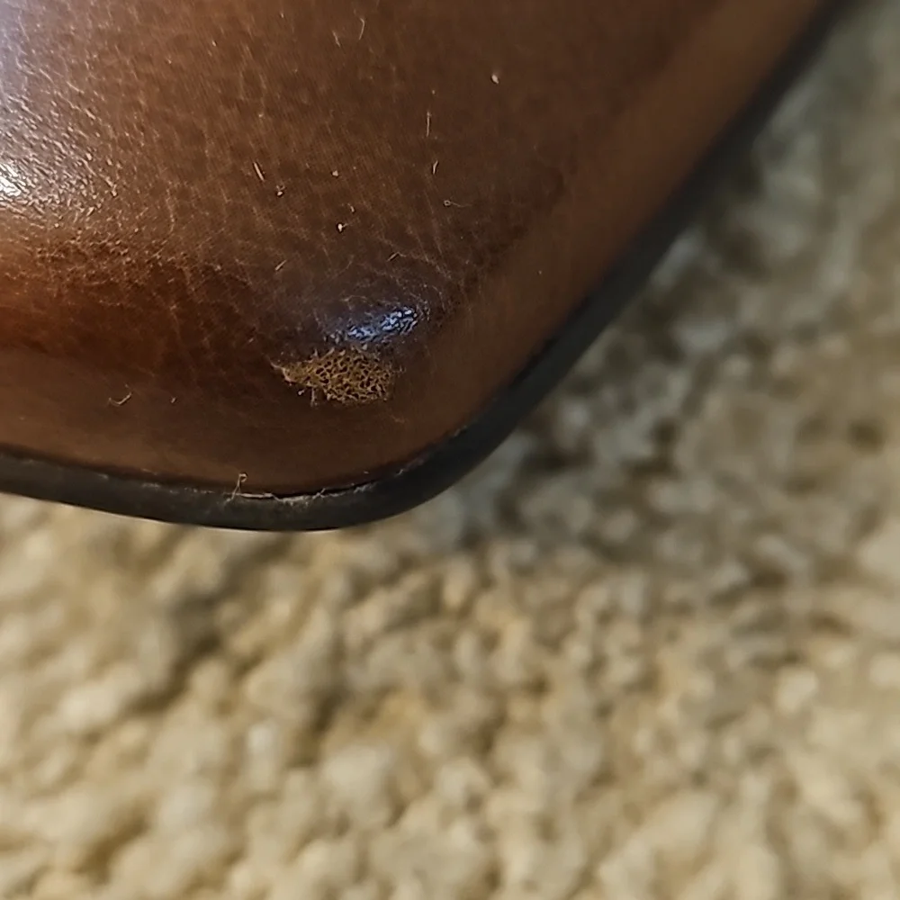 Franco Sarto Brown Booties, size 7.5 - Picture 4 of 6